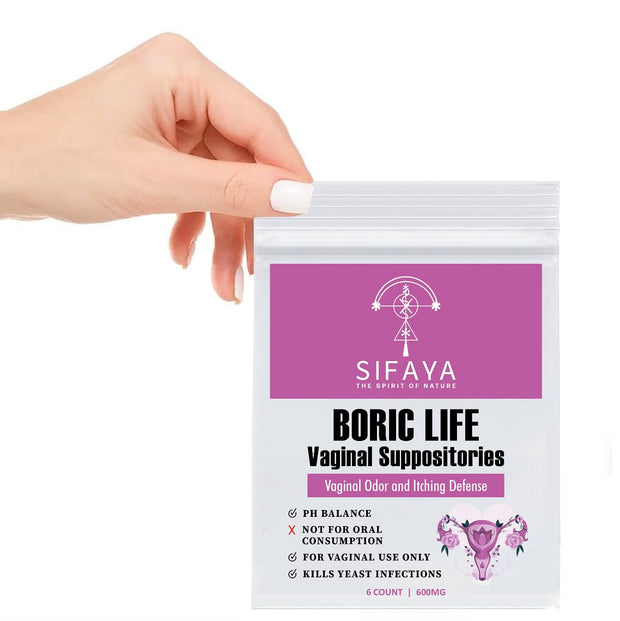 Boric Life vaginal suppositories